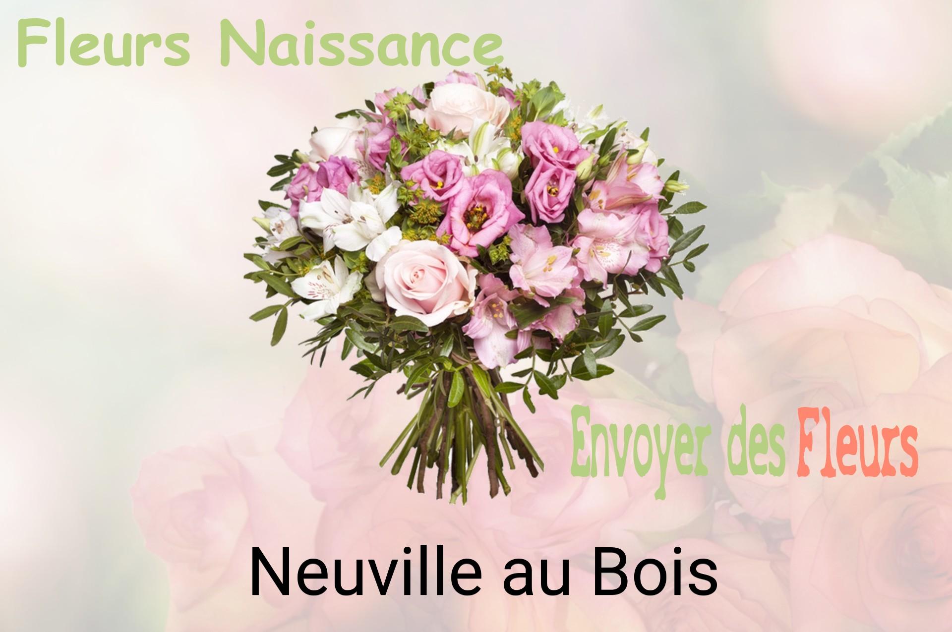 Bouquet de fleurs de naissance livré à Neuville-au-Bois