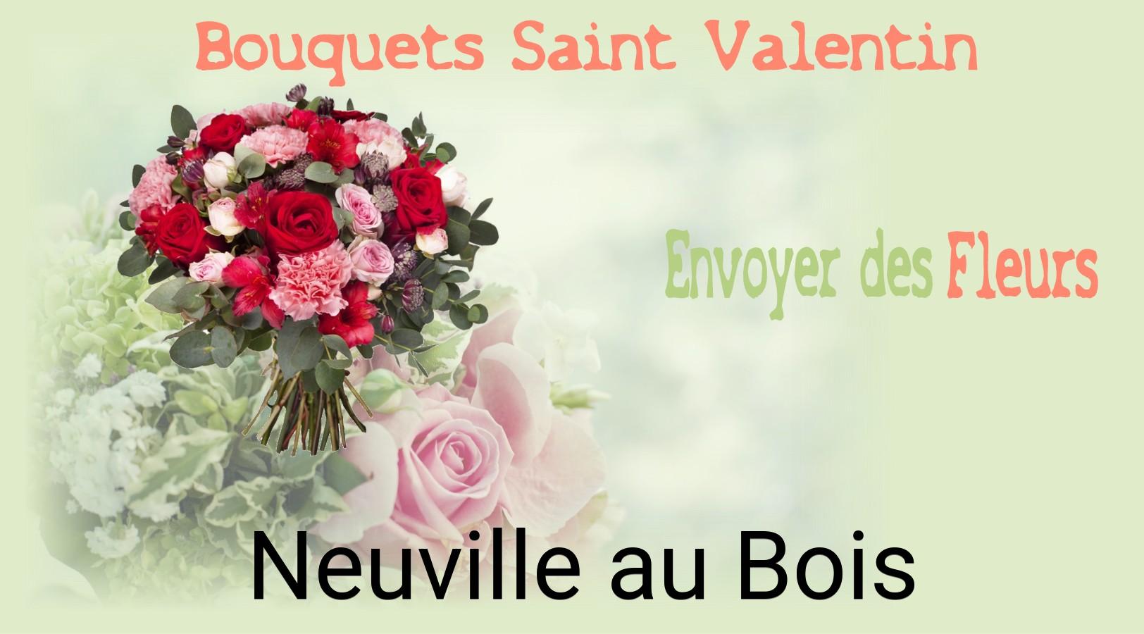 Roses de Saint-Valentin livrées à Neuville-au-Bois